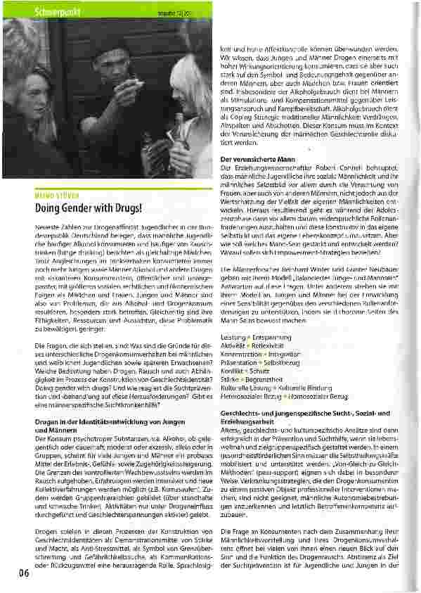 Vorschauseite 1: Doing Gender with Drugs!