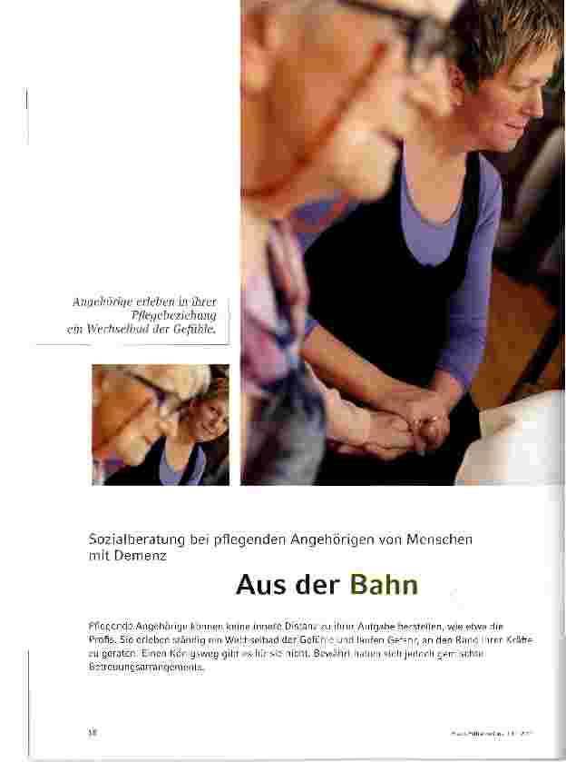 Vorschauseite 1: Aus der Bahn