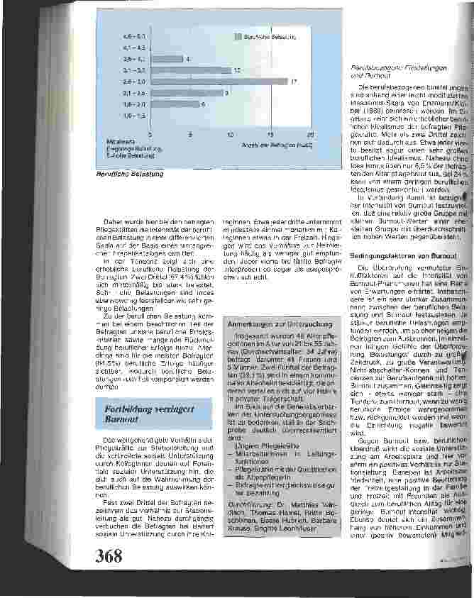 Vorschauseite 4: Burnout in der Altenpflege
