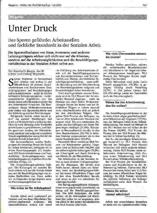 Vorschauseite 1: Unter Druck