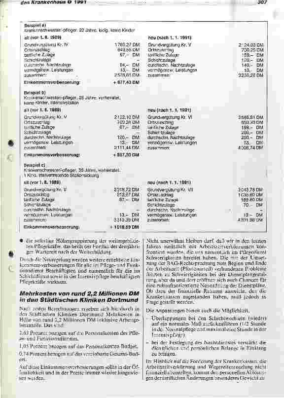 Vorschauseite 2: Maßnahmen zur Sicherstellung der Krankenpflege und Entlastung des Pflegepersonals