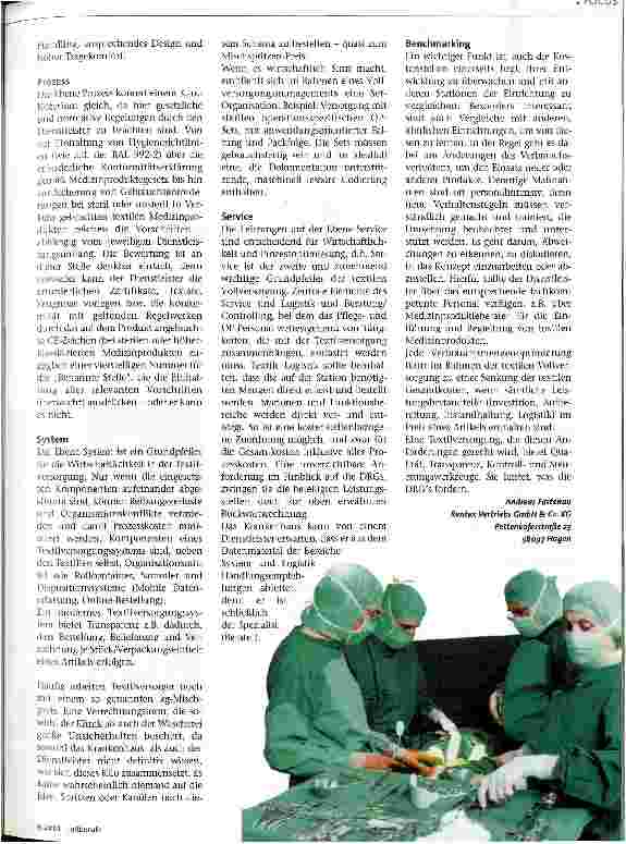 Vorschauseite 2: Service heißt das Zauberwort