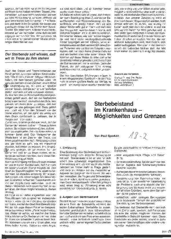 Vorschauseite 5: Kommunikation mit Sterbenden