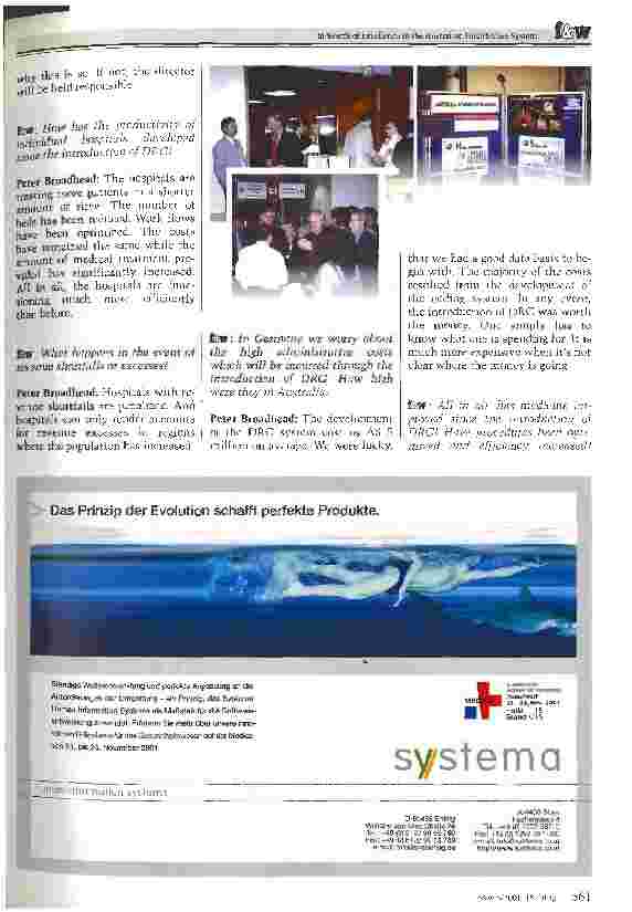 Vorschauseite 2: Medicine has improved since the introducction of DRG