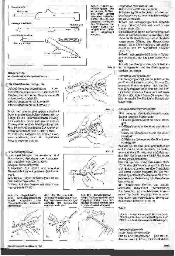 Vorschauseite 3: Klammernahtgeräte Aufbau, Funktion, Anwendung, Reinigung und Sterilisation