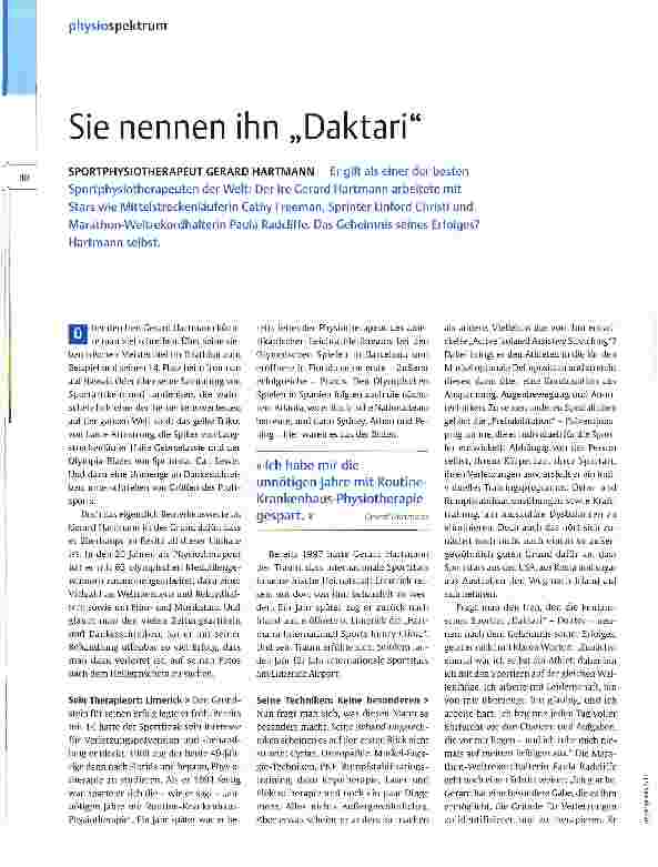 Vorschauseite 1: Sie nennen ihn Daktari