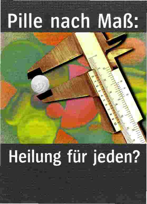 Vorschauseite 1: Pille nach Maß: