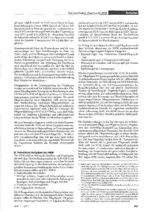 Vorschauseite 2: Zum Sachverständigenstatus im Medizinischen Dienst der Krankenversicherung am Beispiel des MDK Hessen
