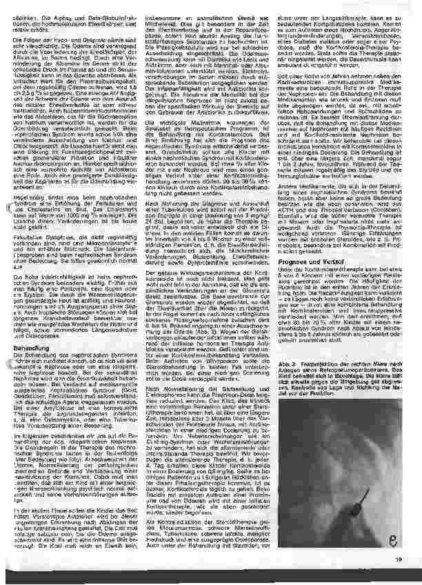 Vorschauseite 2: Kinderheilkunde 26. Folge: Ddas nephrotische Syndrom
