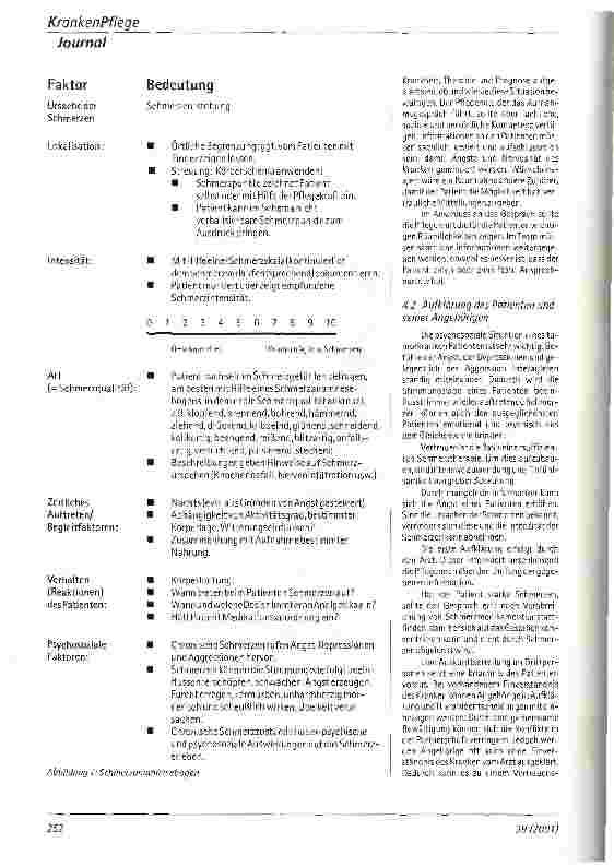 Vorschauseite 3: Pflege tumorkranker Schmerzpatienten