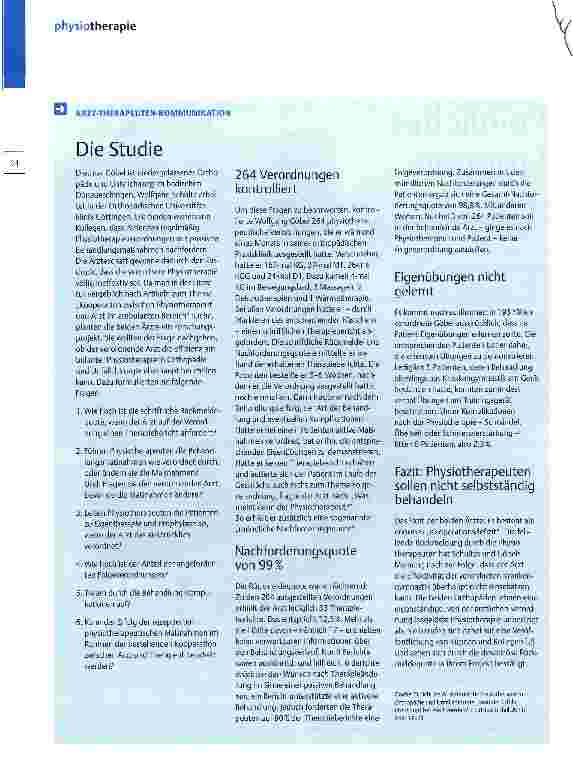 Vorschauseite 2: Peinliches Ergebnis