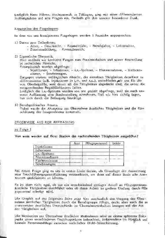 Vorschauseite 3: Übernahme ärztlicher Aufgaben durch Pflegepersonal Eine repräsentative Studie an deutschen Krankenhäusern