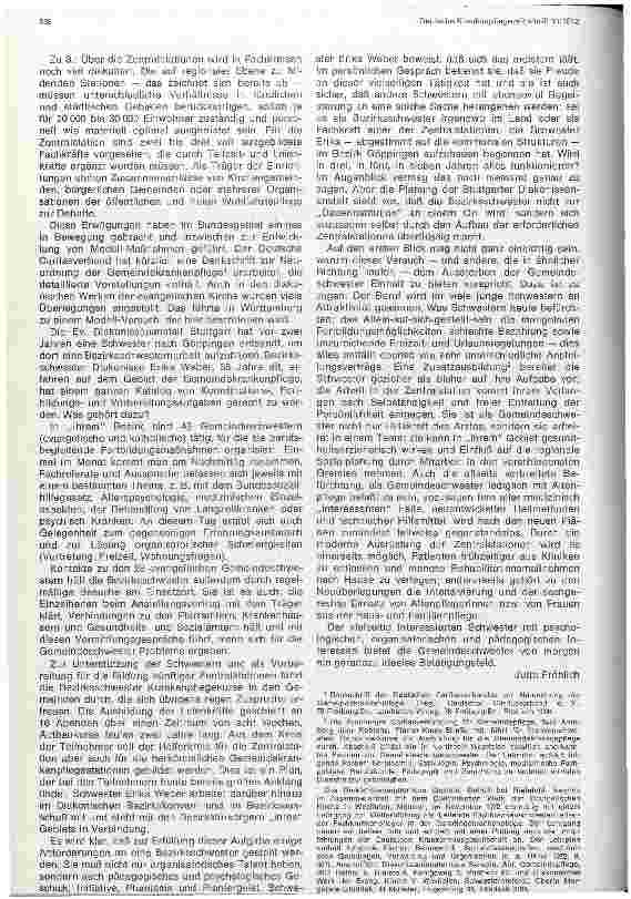 Vorschauseite 2: Neue Wege der Gemeindekrankenpflege