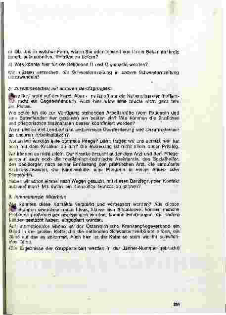 Vorschauseite 4: Aufgaben des Österreichischen Krankenpflegeverbandes