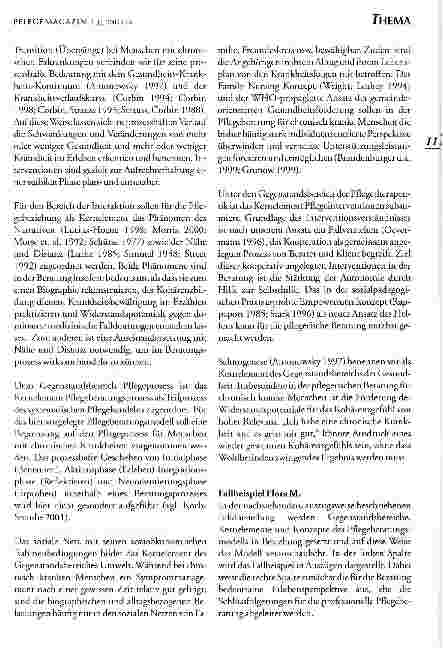 Vorschauseite 4: Pflegerisches Beratungsmodell für chronisch kranke Menschen Vorüberlegungen und Bausteine
