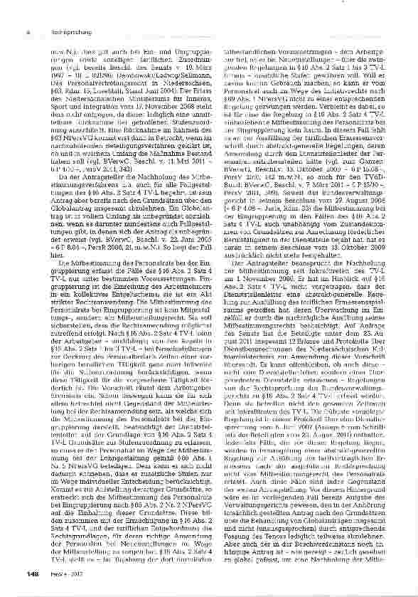Vorschauseite 2: Nachholung der Mitbestimmung
