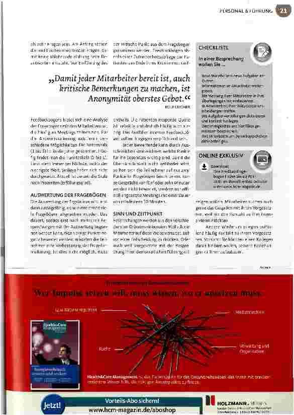 Vorschauseite 2: Manöverkritik sinnvoll einsetzen