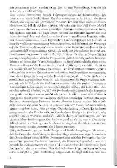 Vorschauseite 2: Krise in der Krankenpflege - wo stehen wir?