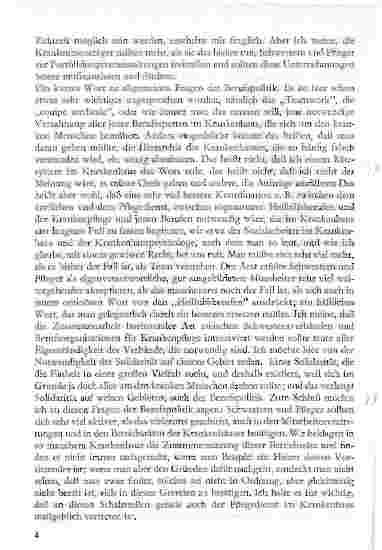 Vorschauseite 4: Krise in der Krankenpflege - wo stehen wir?