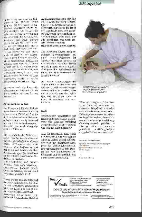 Vorschauseite 2: Heute Azubi - morgen Ausbilder Schüler-Mentoren-Verhältnis