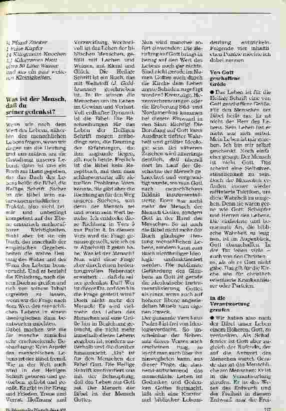 Vorschauseite 3: Der Wert des menschlichen Lebens