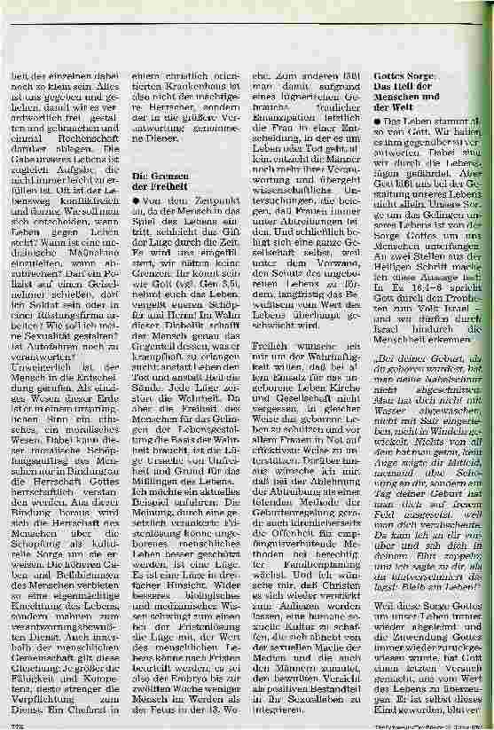 Vorschauseite 4: Der Wert des menschlichen Lebens
