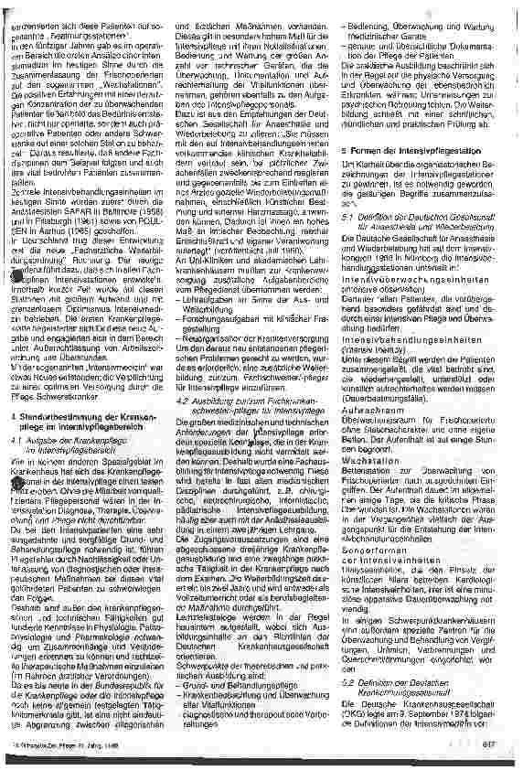 Vorschauseite 2: Psychische Belastungen beim Krankenpflegepersonal im Intensivbereich