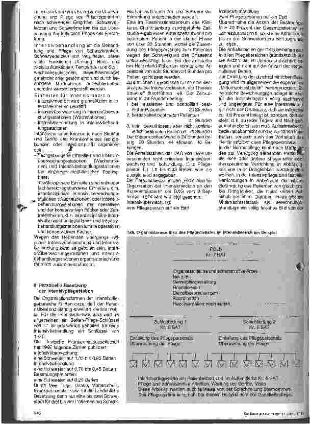 Vorschauseite 3: Psychische Belastungen beim Krankenpflegepersonal im Intensivbereich