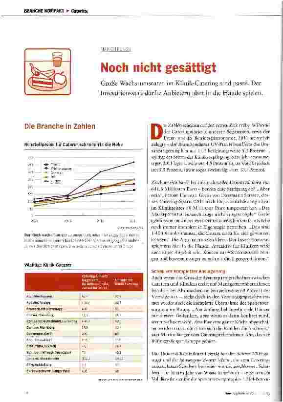 Vorschauseite 1: Noch nicht gesättigt