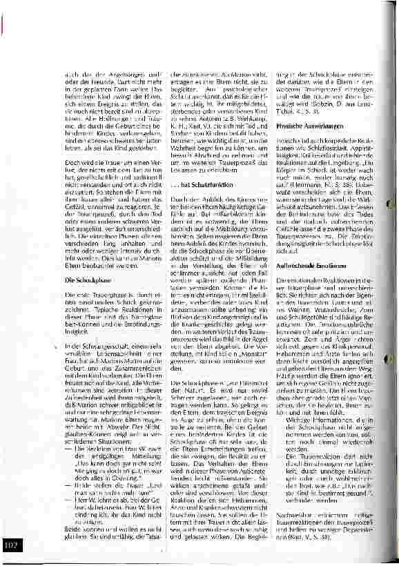 Vorschauseite 5: Mißgebildete Neugeborene - Ein unerfreulicher Nebenaspekt des Hebammenberufes?