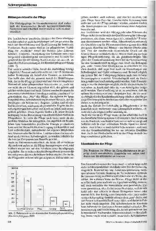 Vorschauseite 4: Gesundheitswesen und Pflege