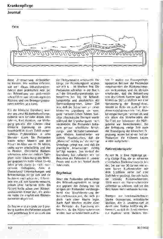 Vorschauseite 2: Neues Rückenbehandlungssystem zur Erprobung in einem Gesundheitszentrum
