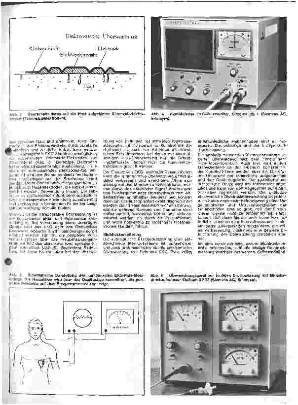 Vorschauseite 2: Einführung in die Anästhesiologie 35. Folge (Schluß) Intraoperative Überwachung und Protokollierung