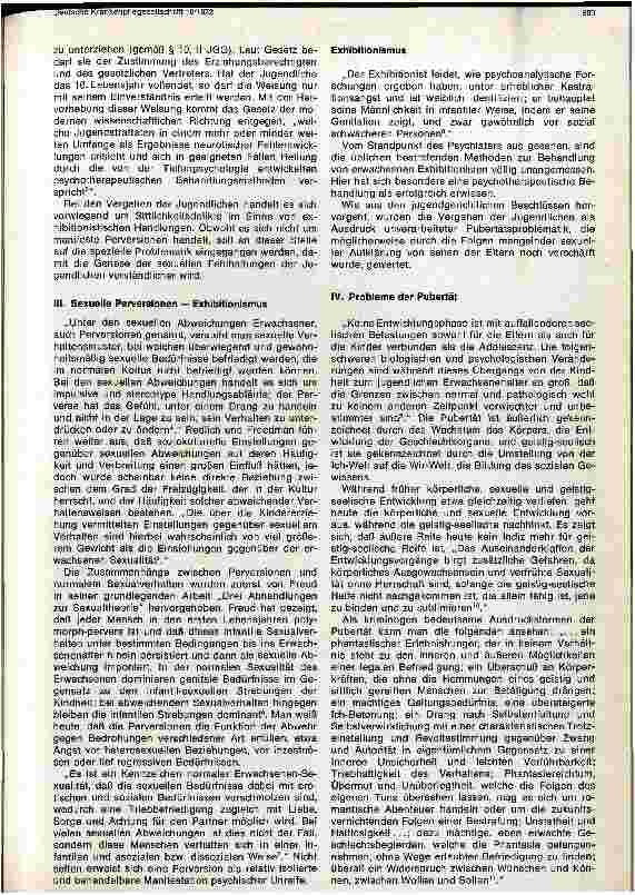 Vorschauseite 4: Jugendliche Sexualdelinquenten Ihre Problematik und Behandlung durch den Jugendpsychiater