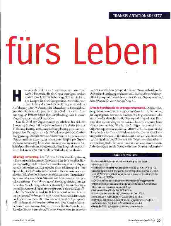 Vorschauseite 2: Ein Herz fürs Leben
