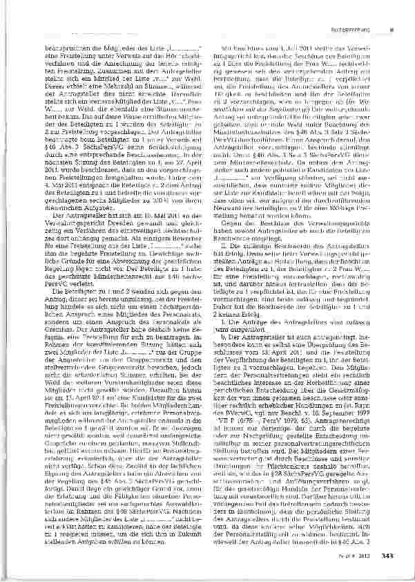Vorschauseite 2: Minderheitenschutz bei Freistellungen