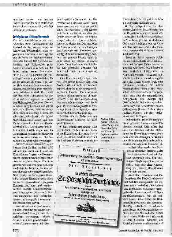 Vorschauseite 2: Der Mensch als innigste Mischung von Körper und Seele