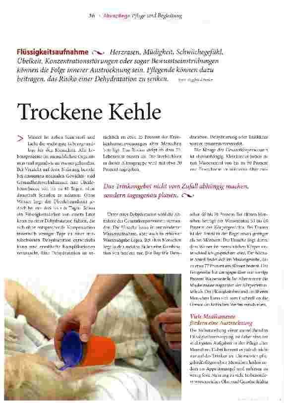 Vorschauseite 1: Trockene Kehle