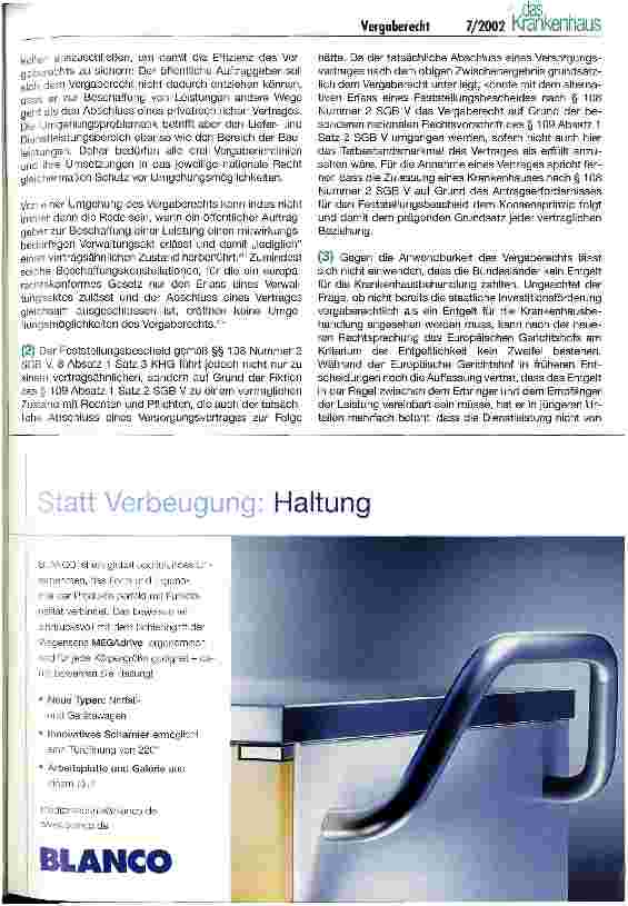 Vorschauseite 5: Die Anwendbarkeit des Vergaberechts auf die Zulassung eines Krankenhauses zur Krankenhausbehandlung