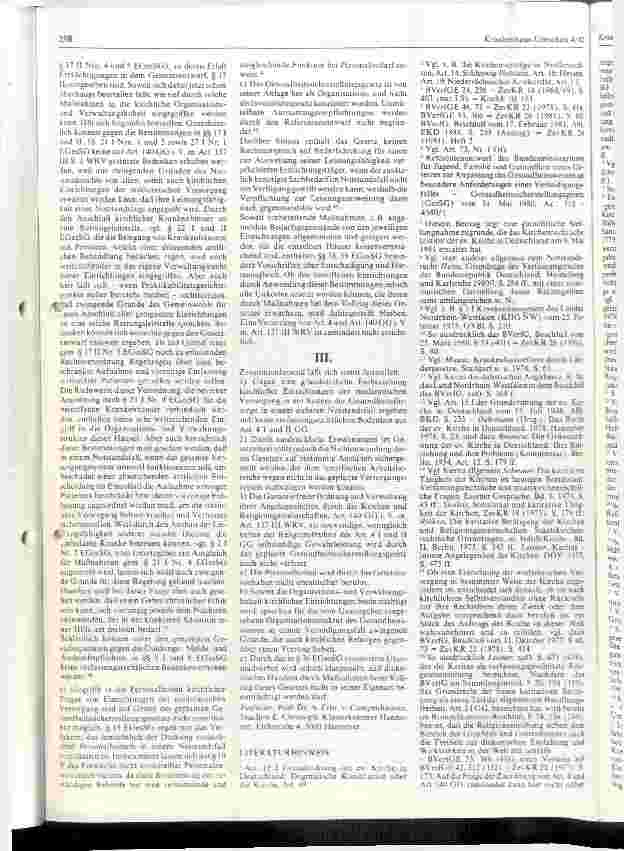 Vorschauseite 3: Kirchenautonomie und Verteidigungsfall
