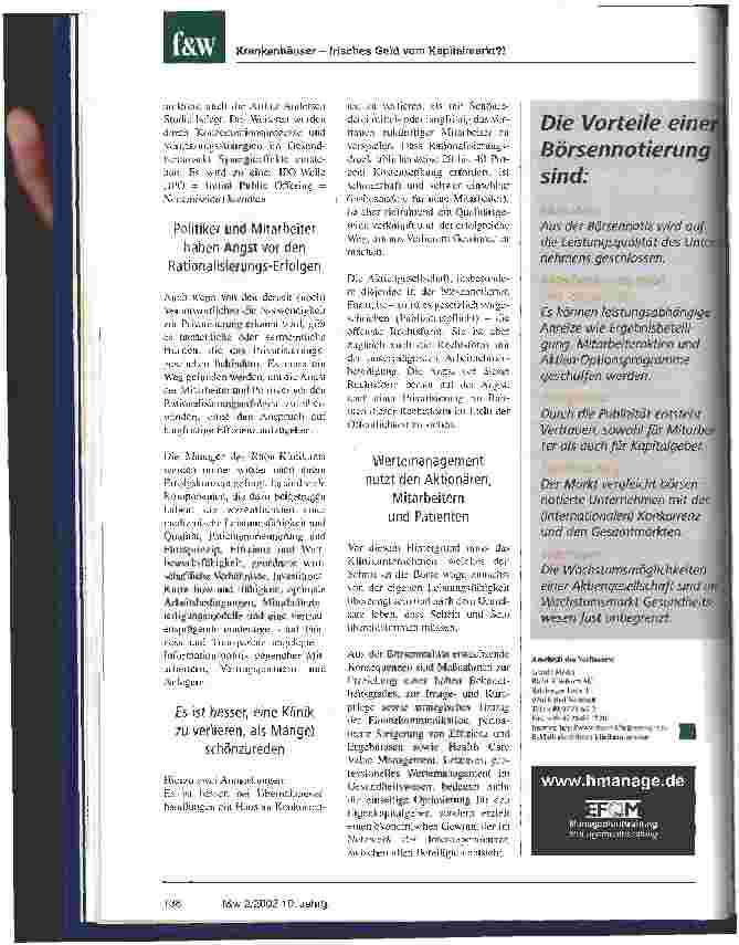Vorschauseite 2: Nur wer den Sieg im Wettbewerb nicht scheut, wird ihn erreichen