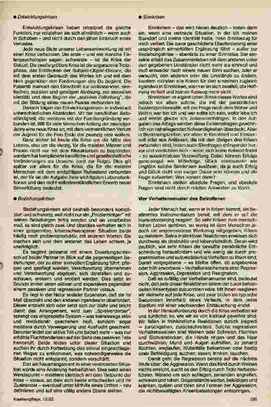 Vorschauseite 2: Erneuerung durch Lebenskrisen