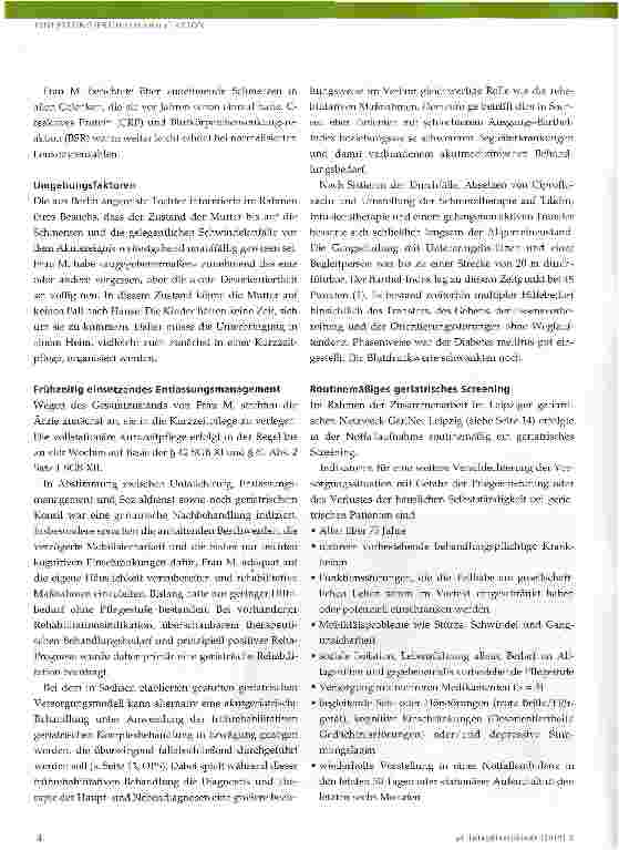 Vorschauseite 2: Frührehabilitation