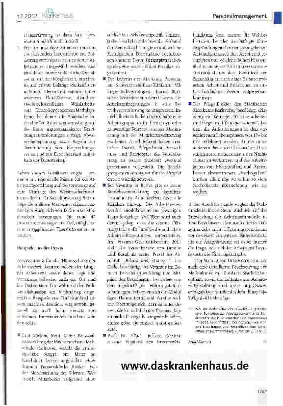 Vorschauseite 2: Standortfaktor familienfreundliche Arbeitszeit
