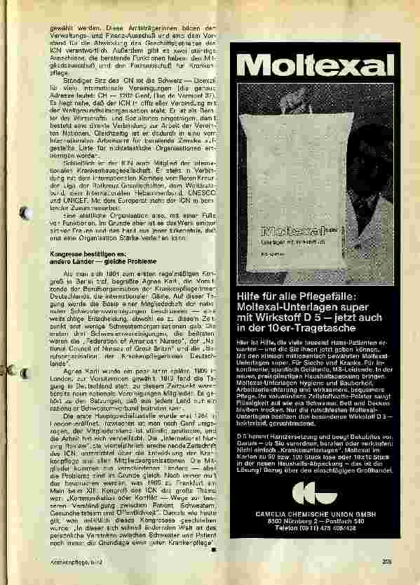 Vorschauseite 2: Der ICN International Council of Nurses