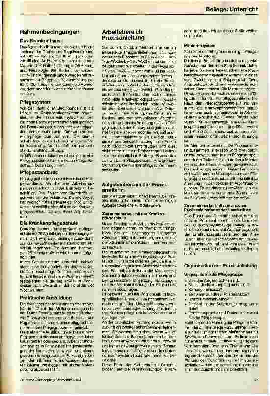Vorschauseite 2: Praxisanleitung Ein Erfahrungsbericht