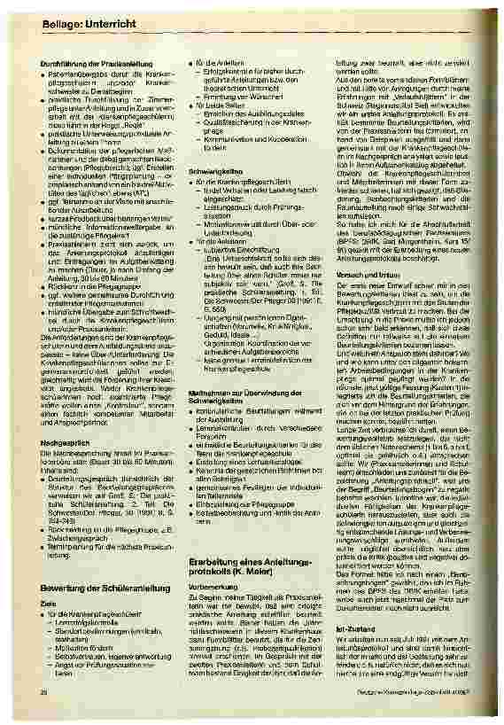 Vorschauseite 3: Praxisanleitung Ein Erfahrungsbericht