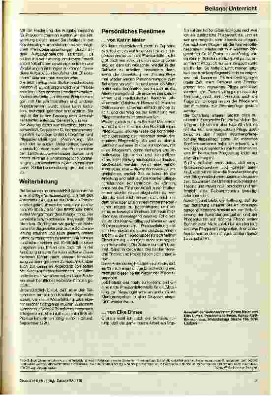 Vorschauseite 6: Praxisanleitung Ein Erfahrungsbericht