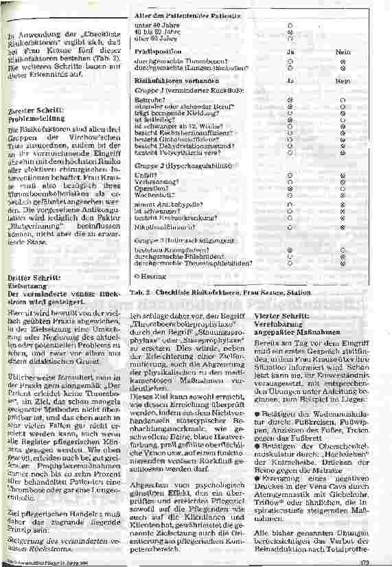 Vorschauseite 6: Thromboembolie Prophylaktische Maßnahmen