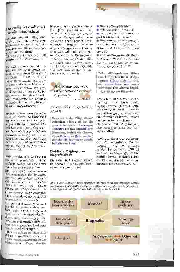 Vorschauseite 2: Biografiearbeit - Schlüssel für eine individuelle Begleitung in der Pflege